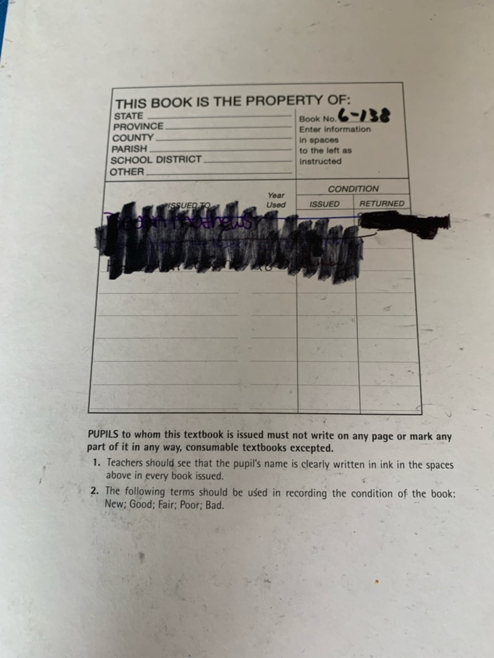 World History Textbook - Picture 4 of 5